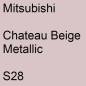 Preview: Mitsubishi, Chateau Beige Metallic, S28.